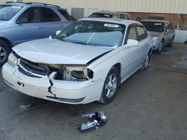 2G1WH52K649432465 - 2004 CHEVROLET IMPALA LS CREAM photo 2