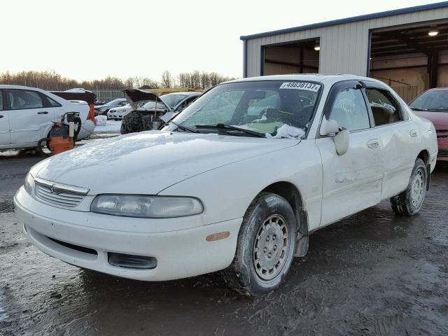 1YVGE22C7T5527442 - 1996 MAZDA 626 DX WHITE photo 2