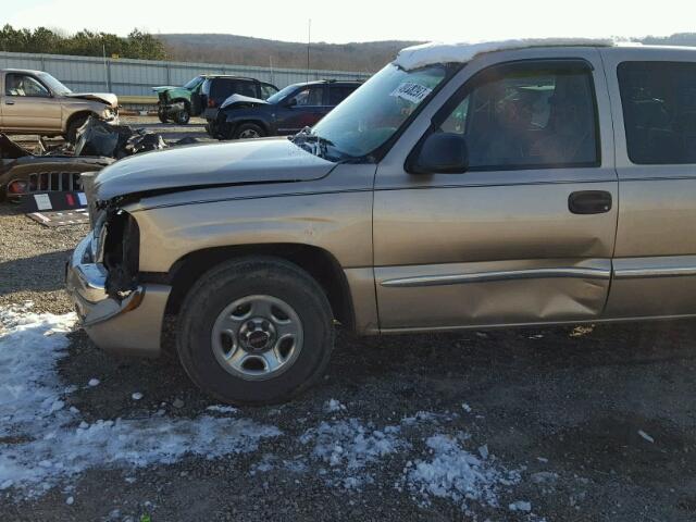 2GTEC19V041134437 - 2004 GMC NEW SIERRA GOLD photo 9