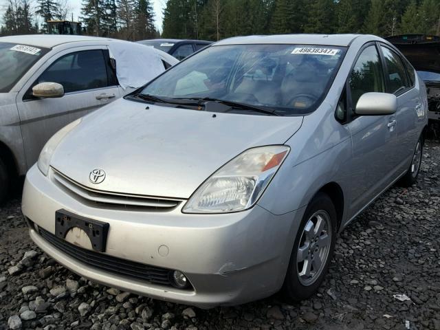 JTDKB20U153035167 - 2005 TOYOTA PRIUS SILVER photo 2