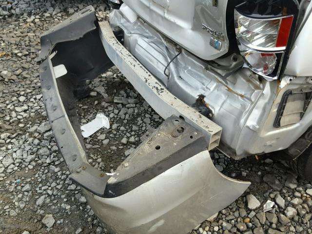 JTDKB20U153035167 - 2005 TOYOTA PRIUS SILVER photo 9