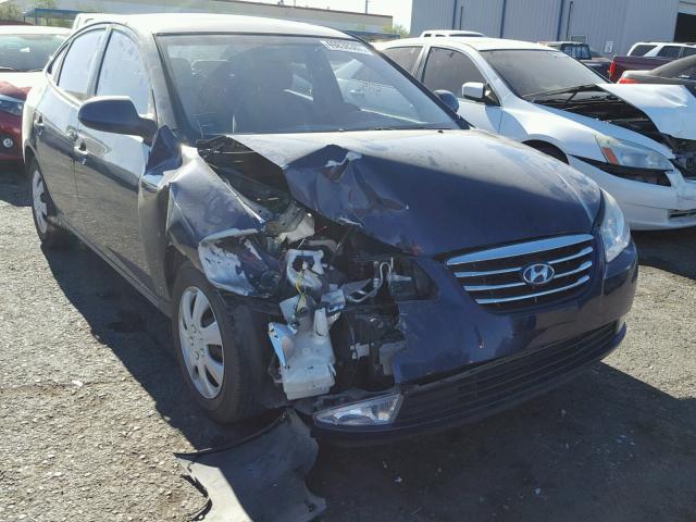 KMHDU4AD2AU064870 - 2010 HYUNDAI ELANTRA BL BLUE photo 1