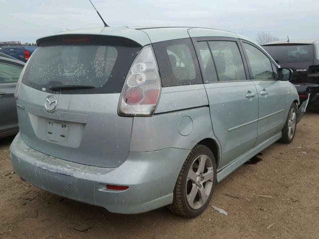 JM1CR29L860128958 - 2006 MAZDA 5 TEAL photo 4