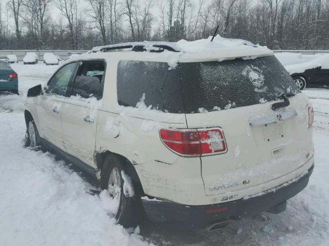 5GZER23798J123526 - 2008 SATURN OUTLOOK XR თეთრი ფოტო 3