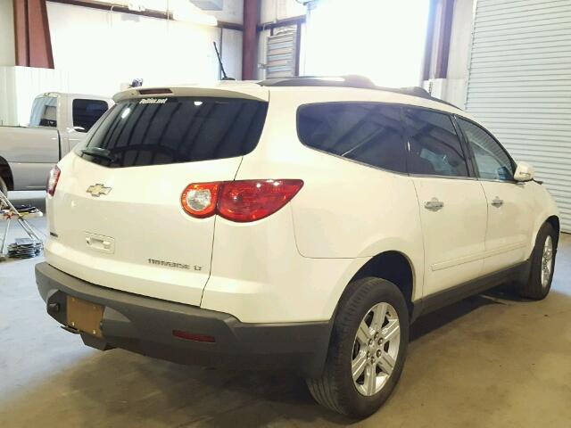 1GNKRGED4CJ273273 - 2012 CHEVROLET TRAVERSE L WHITE photo 4