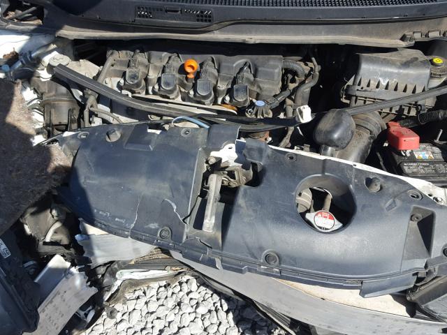 19XFB2F93DE041077 - 2013 HONDA CIVIC EXL WHITE photo 7