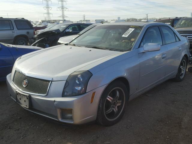 1G6DP577770129394 - 2007 CADILLAC CTS HI FEA SILVER photo 2