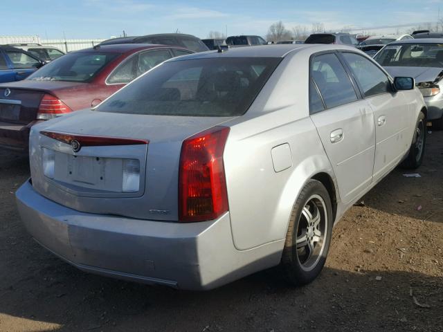 1G6DP577770129394 - 2007 CADILLAC CTS HI FEA SILVER photo 4