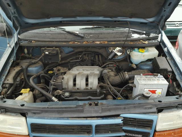 1B4GH44R8SX643503 - 1995 DODGE GRAND CARA BLUE photo 7