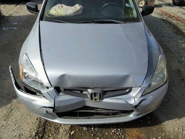 1HGCM56193A041497 - 2003 HONDA ACCORD DX SILVER photo 7