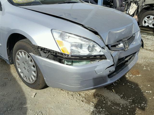 1HGCM56193A041497 - 2003 HONDA ACCORD DX SILVER photo 9