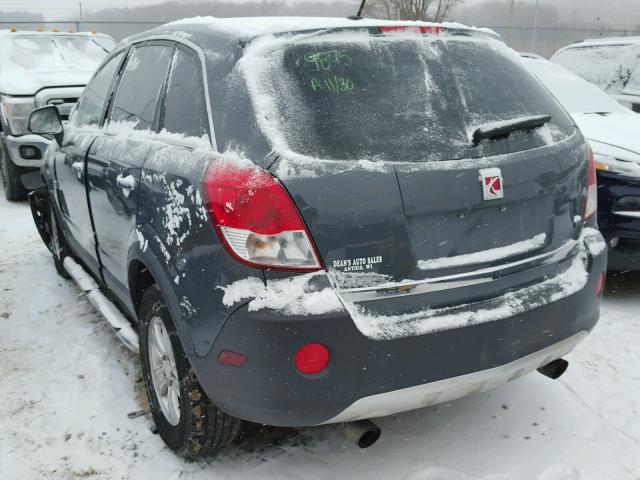 3GSDL43N18S659785 - 2008 SATURN VUE XE GRAY photo 3