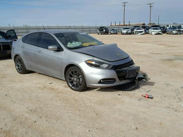 1C3CDFFA4GD791435 - 2016 DODGE DART SXT S SILVER photo 1