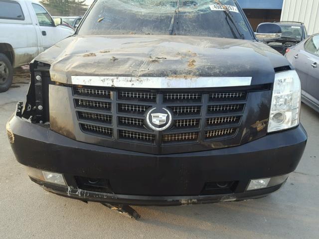 1GYFK63808R223973 - 2008 CADILLAC ESCALADE L BLACK photo 7