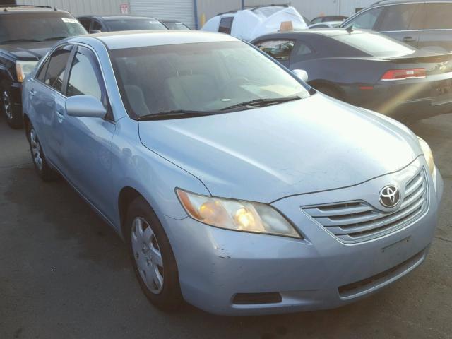 4T1BE46K07U708905 - 2007 TOYOTA CAMRY NEW BLUE photo 1