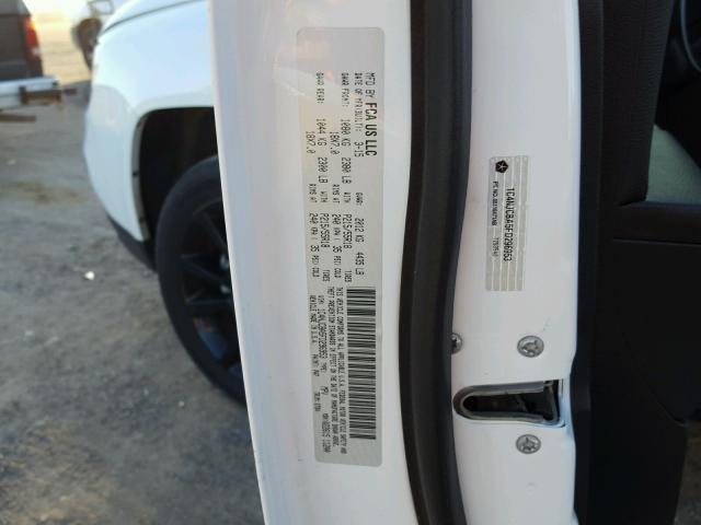 1C4NJCBA5FD296953 - 2015 JEEP COMPASS SP თეთრი ფოტო 10