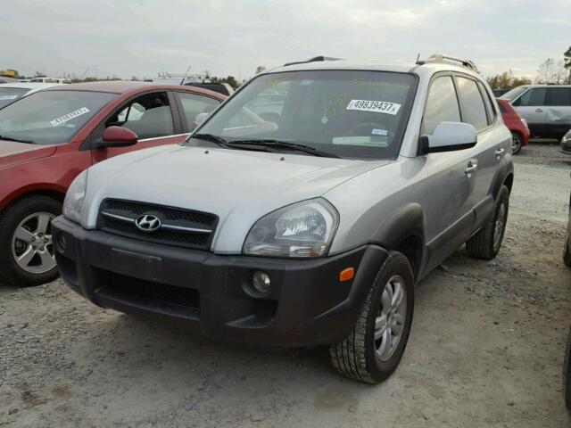 KM8JN12D07U496010 - 2007 HYUNDAI TUCSON SE GRAY photo 2