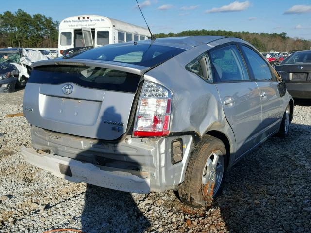 JTDKB20UX87783011 - 2008 TOYOTA PRIUS SILVER photo 4