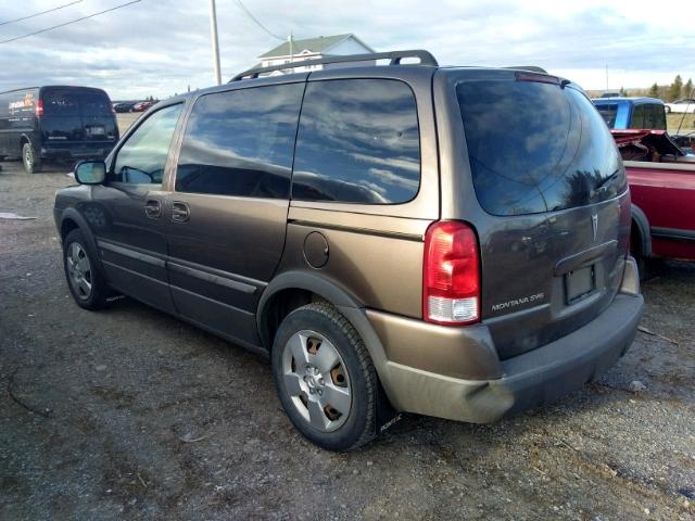 1GMDU23109D104706 - 2009 PONTIAC MONTANA SV BROWN photo 3