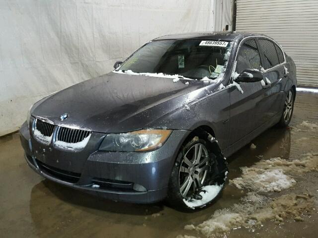 WBAVB33536PS06211 - 2006 BMW 330 I GRAY photo 2