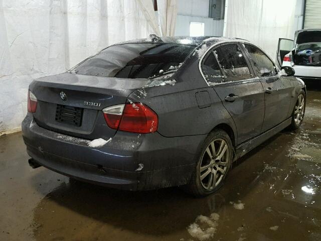 WBAVB33536PS06211 - 2006 BMW 330 I GRAY photo 4