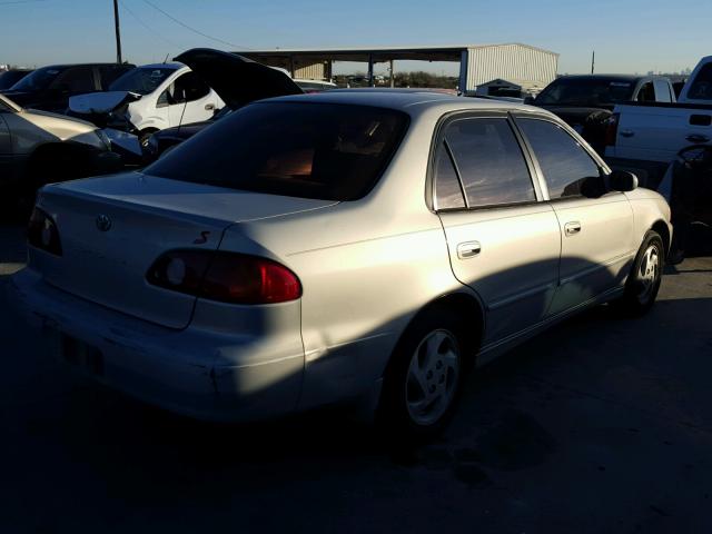 1NXBR12E61Z550791 - 2001 TOYOTA COROLLA CE BEIGE photo 4