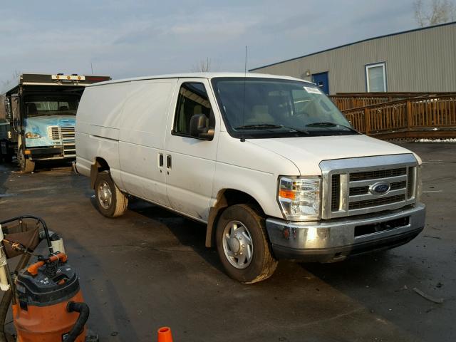 1FTNS1EW9BDB17476 - 2011 FORD ECONOLINE WHITE photo 1