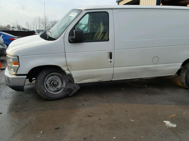 1FTNS1EW9BDB17476 - 2011 FORD ECONOLINE WHITE photo 9