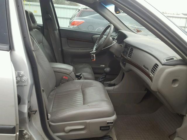 2G1WH52K739256797 - 2003 CHEVROLET IMPALA LS SILVER photo 5