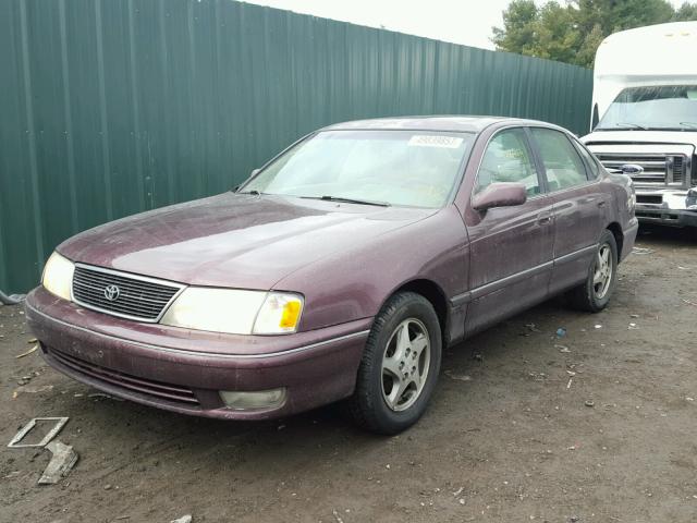 4T1BF18B7WU282069 - 1998 TOYOTA AVALON XL BURGUNDY photo 2