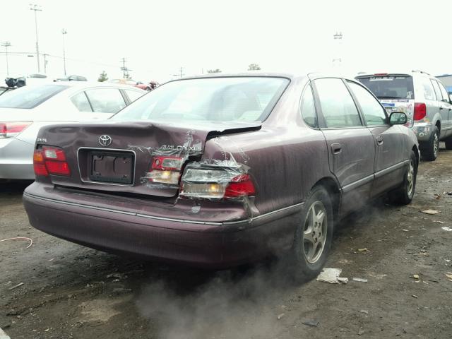 4T1BF18B7WU282069 - 1998 TOYOTA AVALON XL BURGUNDY photo 4