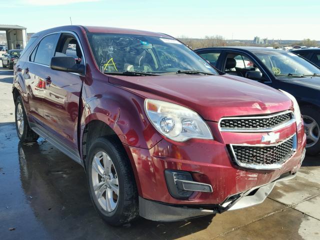 2CNALBEW3A6383764 - 2010 CHEVROLET EQUINOX LS MAROON photo 2