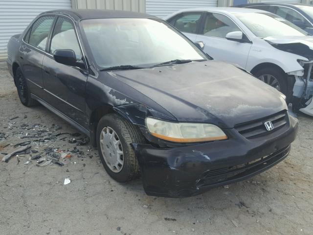 1HGCG56412A134997 - 2002 HONDA ACCORD LX BLACK photo 1