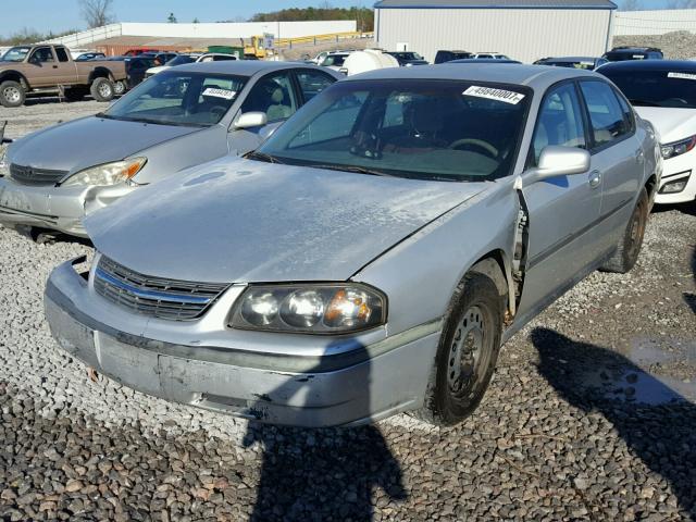 2G1WF52E6Y9156441 - 2000 CHEVROLET IMPALA SILVER photo 2