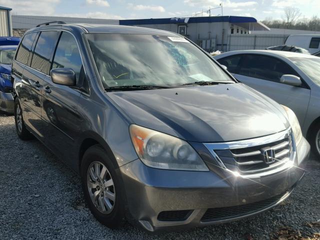 5FNRL3H79AB023684 - 2010 HONDA ODYSSEY EX GRAY photo 1