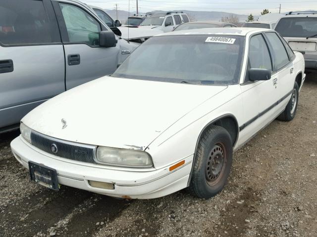 2G4WB54T4N1448285 - 1992 BUICK REGAL CUST WHITE photo 2