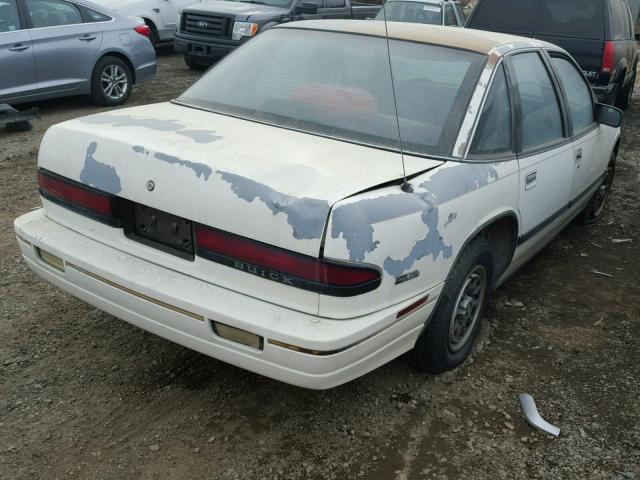 2G4WB54T4N1448285 - 1992 BUICK REGAL CUST WHITE photo 4