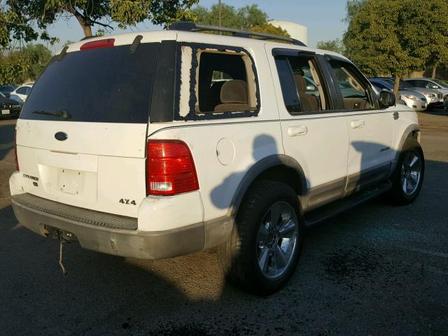 1FMZU73K72ZC62139 - 2002 FORD EXPLORER X WHITE photo 4