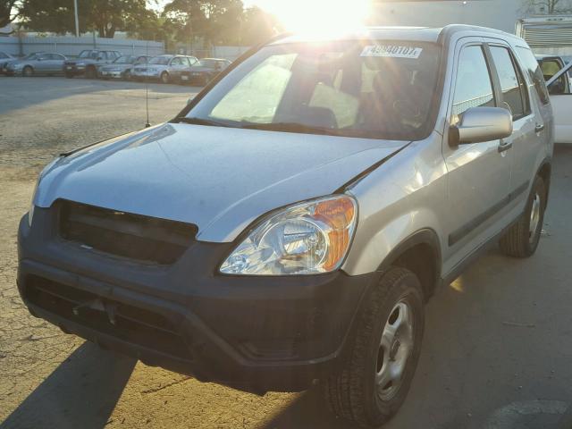 JHLRD78852C094279 - 2002 HONDA CR-V EX SILVER photo 2