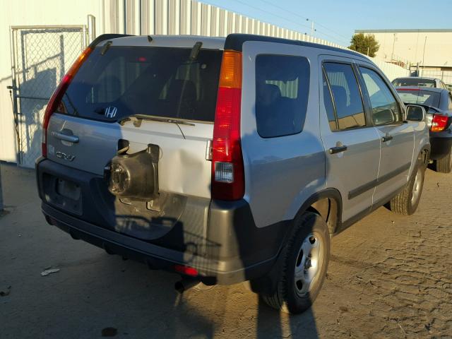 JHLRD78852C094279 - 2002 HONDA CR-V EX SILVER photo 4