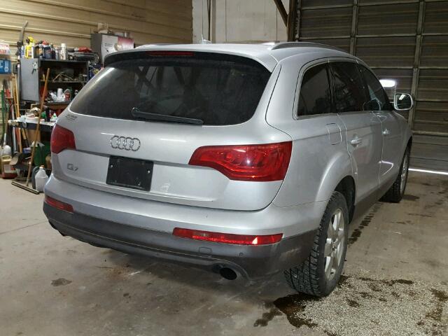 WA1LGAFE4BD004740 - 2011 AUDI Q7 PREMIUM SILVER photo 4