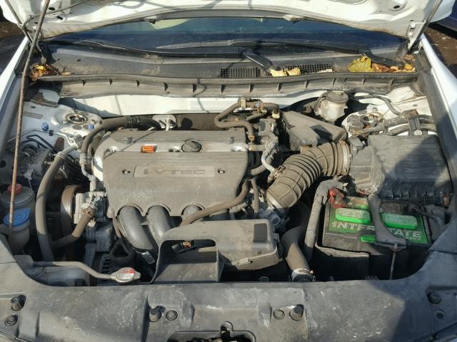 1HGCP26349A041164 - 2009 HONDA ACCORD LX WHITE photo 7