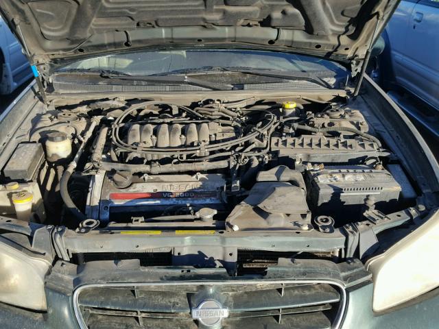 JN1CA31D2YT753734 - 2000 NISSAN MAXIMA GLE GREEN photo 7