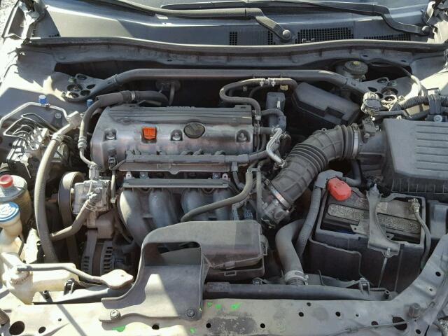 1HGCS1B38BA000265 - 2011 HONDA ACCORD LX- GRAY photo 7