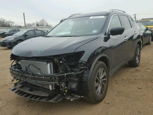 5N1AT2MV1GC868963 - 2016 NISSAN ROGUE S BLACK photo 2