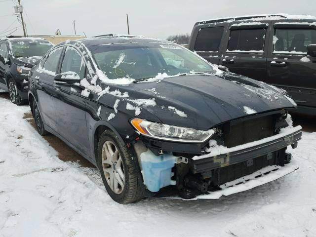 3FA6P0HD5FR145269 - 2015 FORD FUSION SE BLACK photo 1