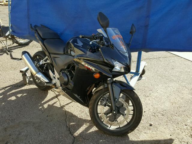 MLHPC4465E5102378 - 2014 HONDA CBR500 R BLACK photo 1