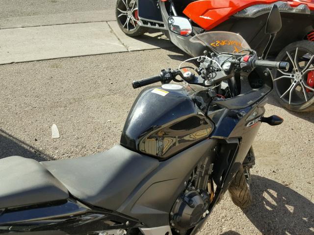 MLHPC4465E5102378 - 2014 HONDA CBR500 R BLACK photo 5