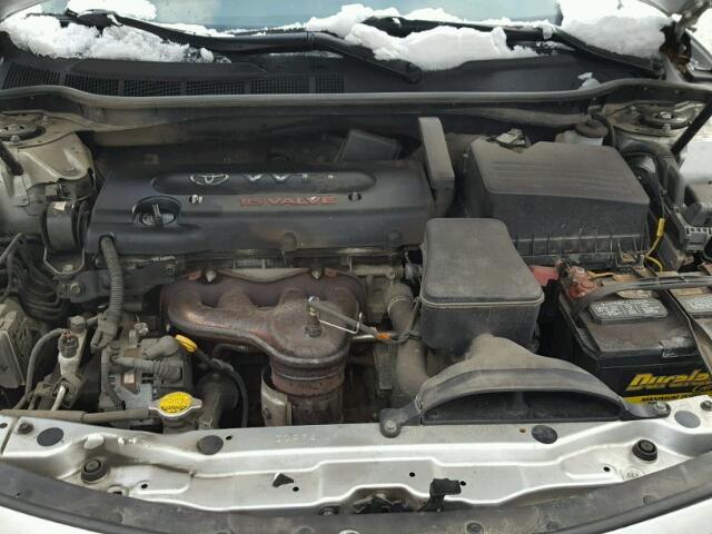 4T1BE46K99U264068 - 2009 TOYOTA CAMRY BASE SILVER photo 7