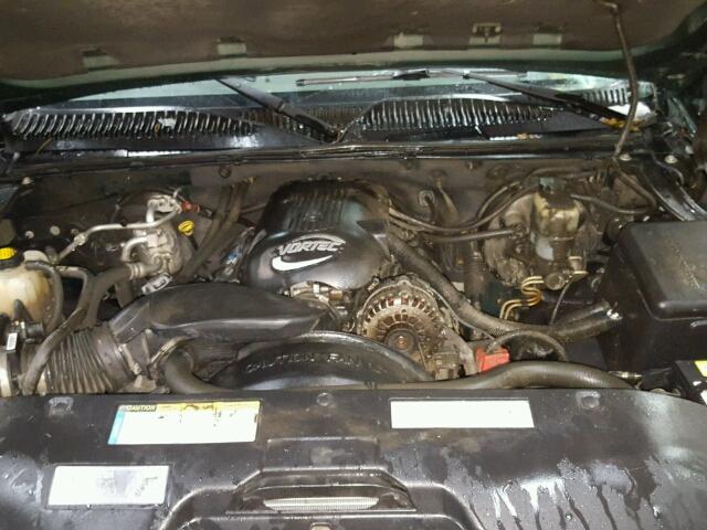 1GNEK13T41J144276 - 2001 CHEVROLET TAHOE K150 GREEN photo 7